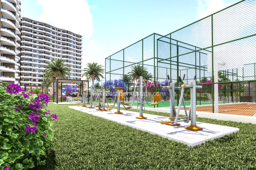 Apartments from a developer in Mersin, Arpachbakhshish district - a new comfort complex 6