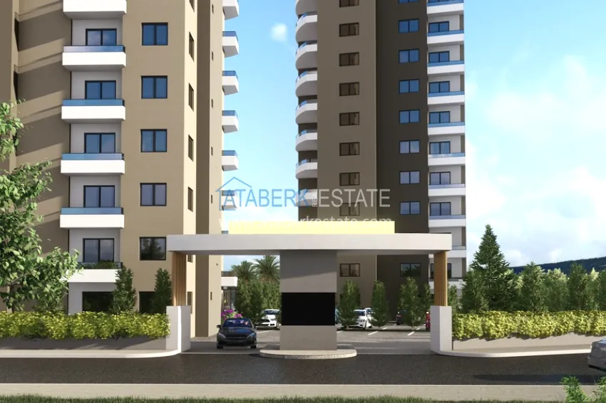Apartments from a developer in Mersin, Arpachbakhshish district - a new comfort complex 9