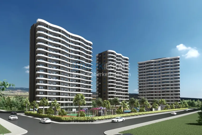 Apartments from a developer in Mersin, Arpachbakhshish district - a new comfort complex 13