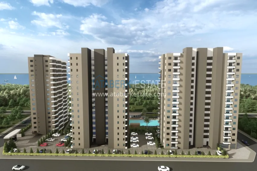 Apartments from a developer in Mersin, Arpachbakhshish district - a new comfort complex 22