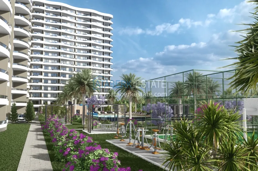 Apartments from a developer in Mersin, Arpachbakhshish district - a new comfort complex 16