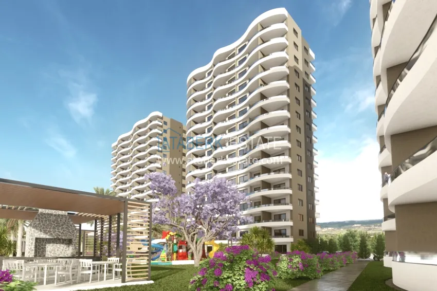 Apartments from a developer in Mersin, Arpachbakhshish district - a new comfort complex 18