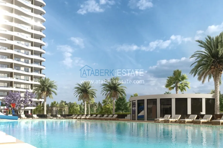 Apartments from a developer in Mersin, Arpachbakhshish district - a new comfort complex 19