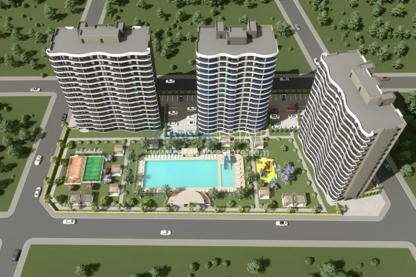 Apartments from a developer in Mersin, Arpachbakhshish district - a new comfort complex 21