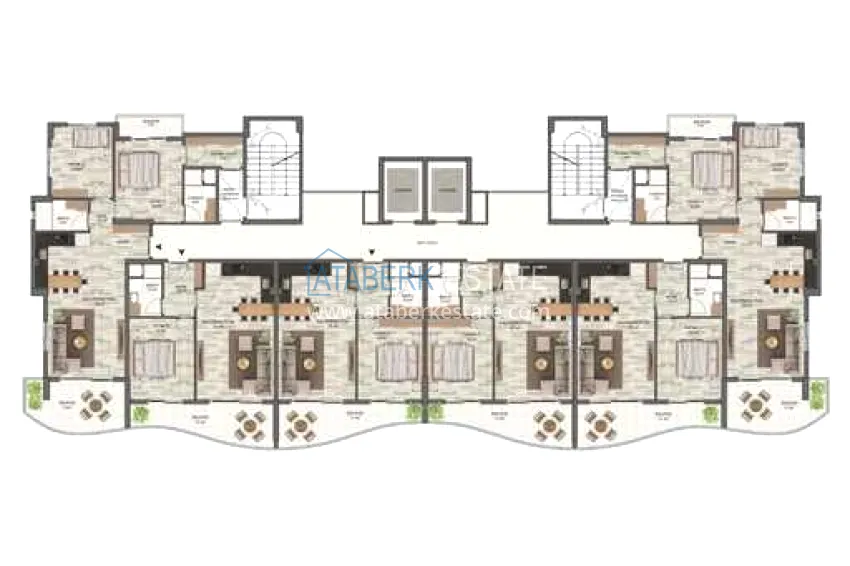 Buy cheap Apartments from a developer in Mersin, Arpachbakhshish district - a new comfort complex 4