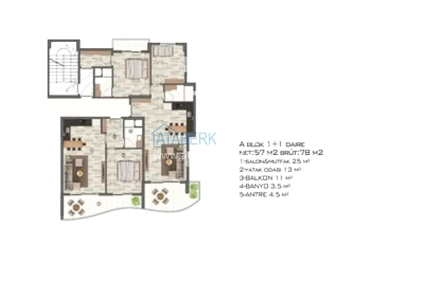 Buy cheap Apartments from a developer in Mersin, Arpachbakhshish district - a new comfort complex 1