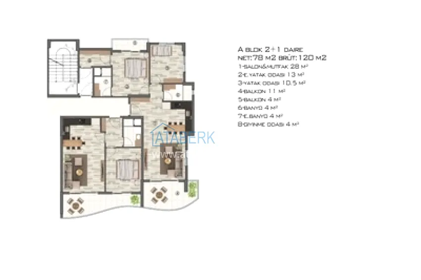 Buy cheap Apartments from a developer in Mersin, Arpachbakhshish district - a new comfort complex 2
