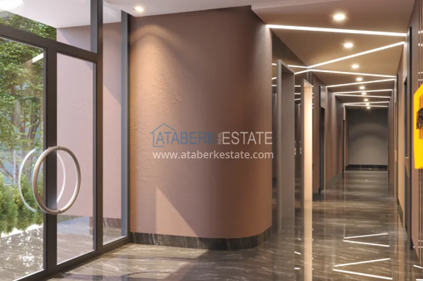 Apartments from a developer in Mersin, Arpachbakhshish district - a new comfort complex 27
