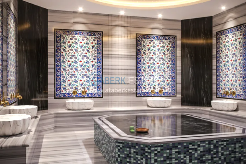 Apartments from a developer in Mersin, Arpachbakhshish district - a new comfort complex 32