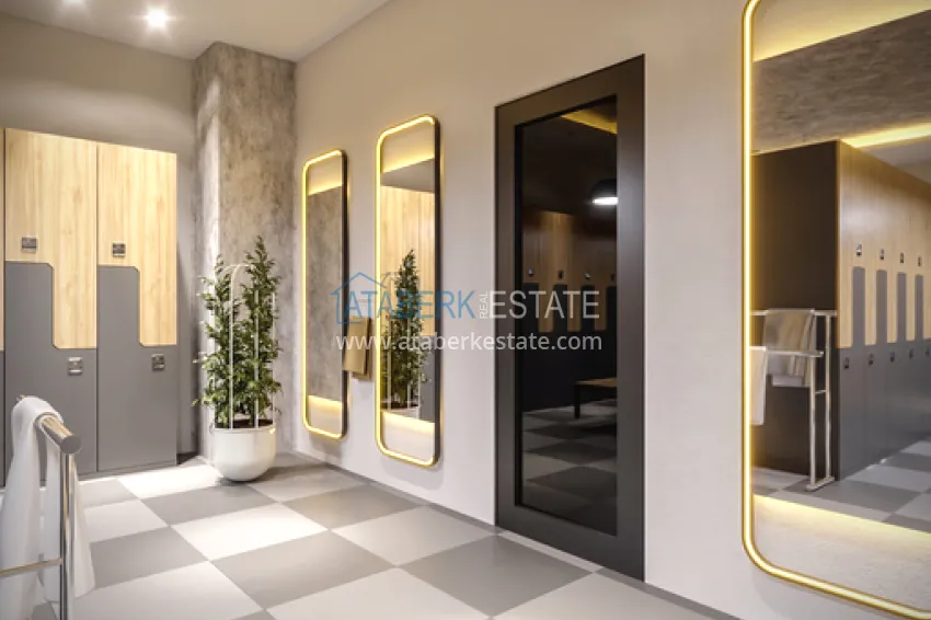 Apartments from a developer in Mersin, Arpachbakhshish district - a new comfort complex 38