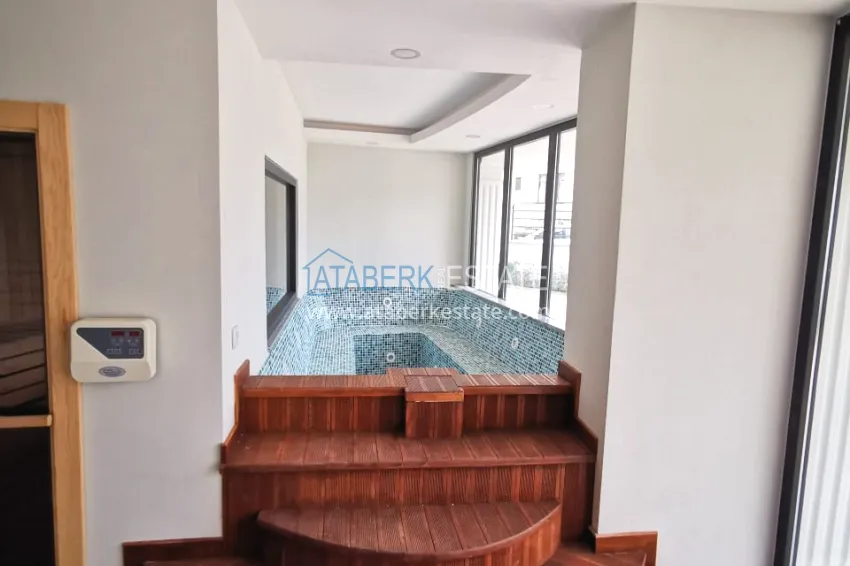 One bedroom apartment with furniture and mountain views, Tosmur - Alanya 10