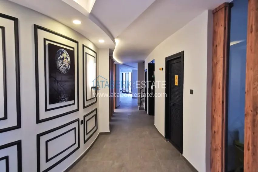 One bedroom apartment with furniture and mountain views, Tosmur - Alanya 15
