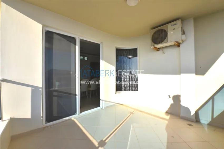 Purchase Furnished 2+1 duplex penthouse with private sauna and garage, Alanya center 23