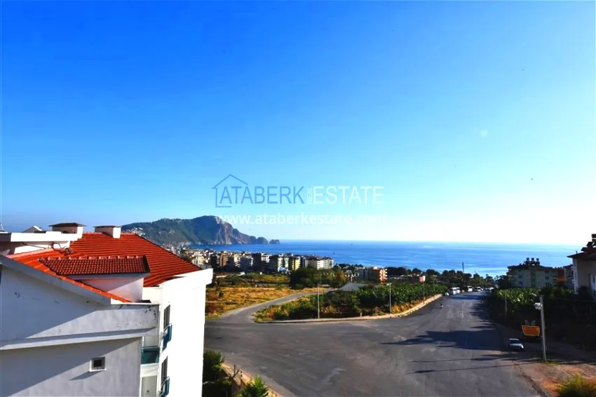 Purchase Furnished 2+1 duplex penthouse with private sauna and garage, Alanya center 29