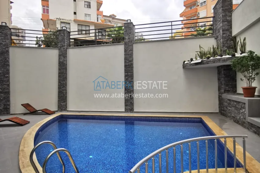 One bedroom apartment with furniture and mountain views, Tosmur - Alanya 3