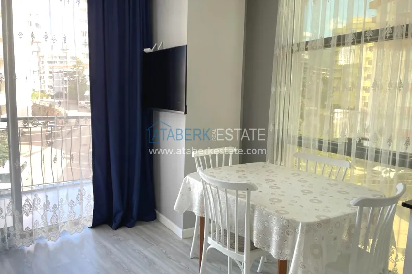 Purchase One bedroom apartment with furniture and mountain views, Tosmur - Alanya 3