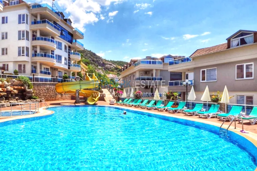 Furnished 2+1 duplex penthouse with private sauna and garage, Alanya center 4