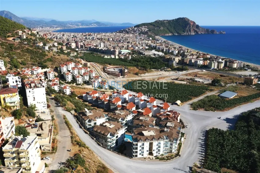 Furnished 2+1 duplex penthouse with private sauna and garage, Alanya center 5