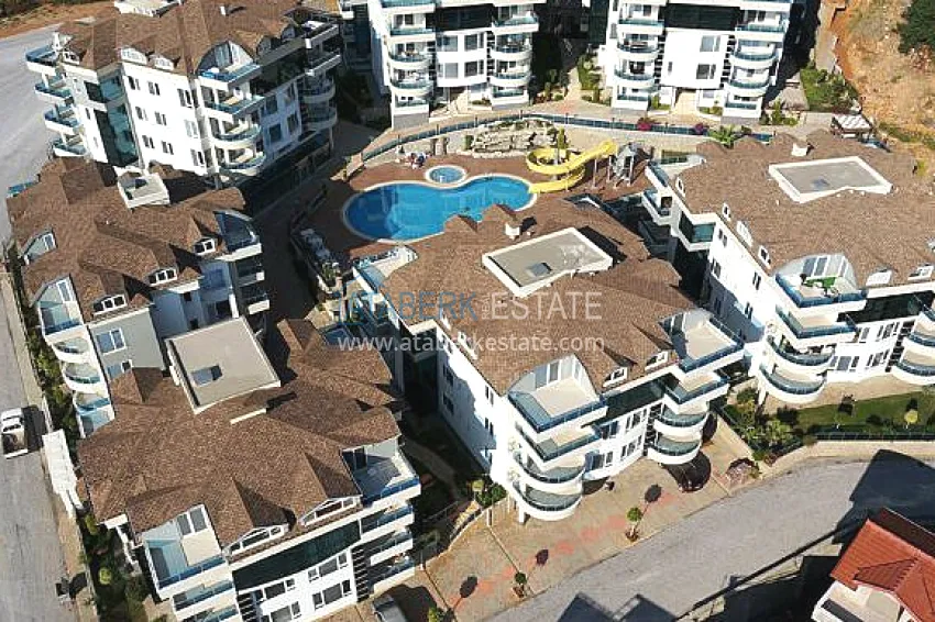 Furnished 2+1 duplex penthouse with private sauna and garage, Alanya center 6