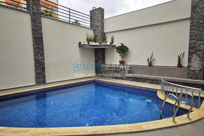 One bedroom apartment with furniture and mountain views, Tosmur - Alanya 4