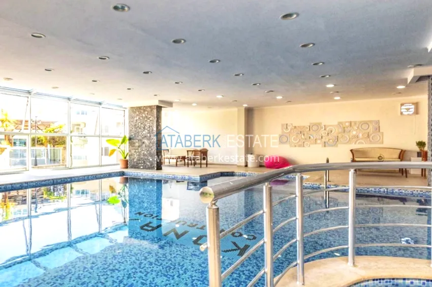 Furnished 2+1 duplex penthouse with private sauna and garage, Alanya center 10