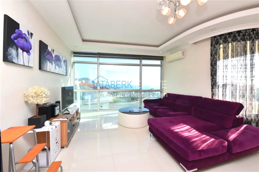 Purchase Furnished 2+1 duplex penthouse with private sauna and garage, Alanya center 6