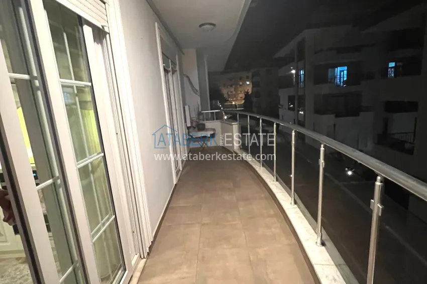 Purchase Duplex in the center of Alanya with a separate kitchen, a view of the sea and the historical fortress 7