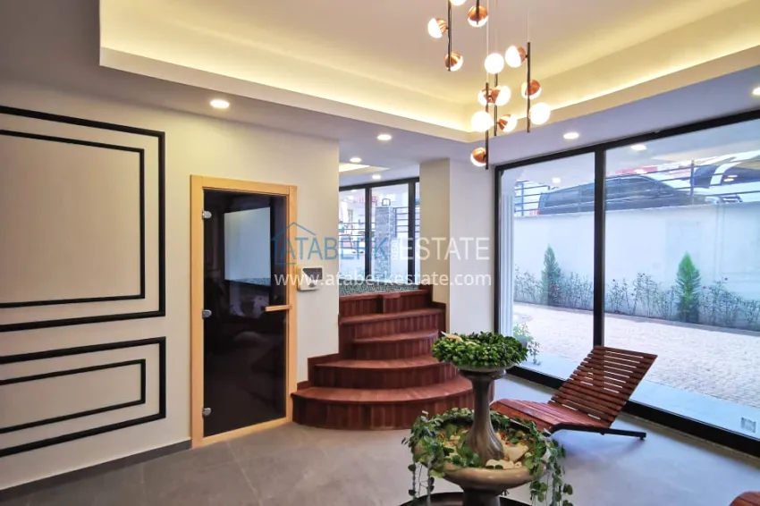 One bedroom apartment with furniture and mountain views, Tosmur - Alanya 9