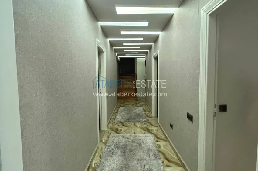 Purchase Duplex in the center of Alanya with a separate kitchen, a view of the sea and the historical fortress 8