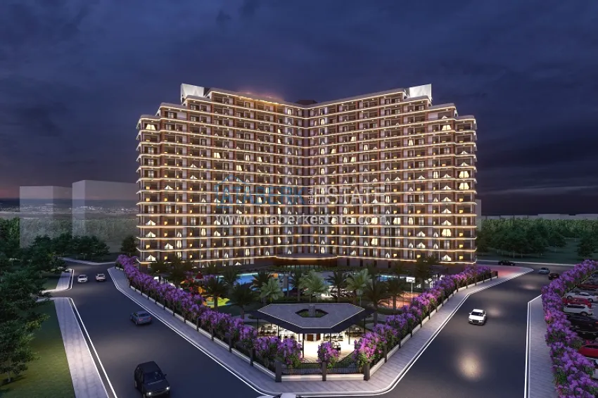 Stylish, new premium project from a reliable developer in the city of Mersin. 6