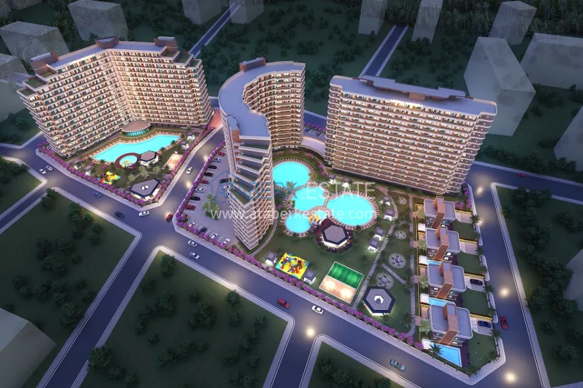 Stylish, new premium project from a reliable developer in the city of Mersin. 2