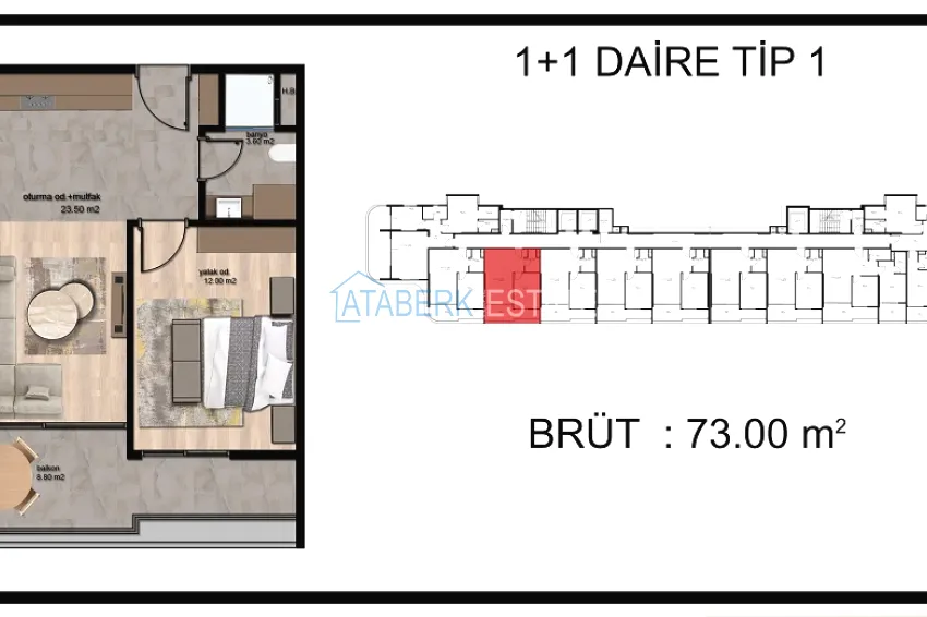 Buy cheap Stylish, new premium project from a reliable developer in the city of Mersin. 1