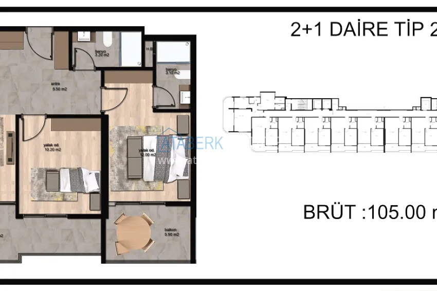 Buy cheap Stylish, new premium project from a reliable developer in the city of Mersin. 3