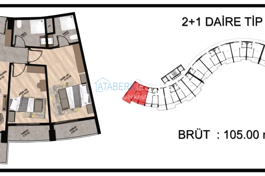 Buy cheap Stylish, new premium project from a reliable developer in the city of Mersin. 9