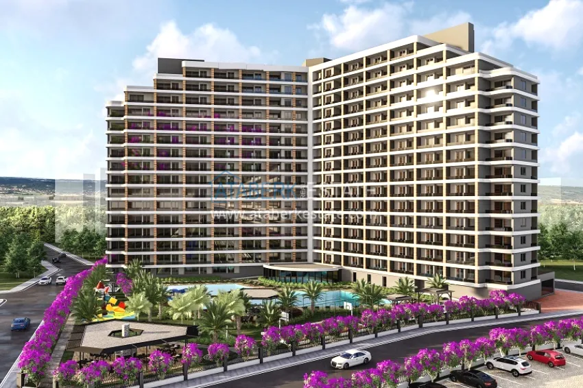 Stylish, new premium project from a reliable developer in the city of Mersin. 9