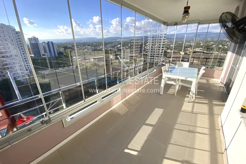 Purchase Furnished 2 + 1 apartment with a glazed balcony and mountain views, in the Arpachbakhshish-Mersin area 16