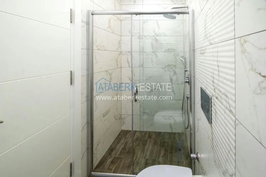 Purchase 2+1 penthouse duplex with furniture in an area open to residence permits, Alanya center 11