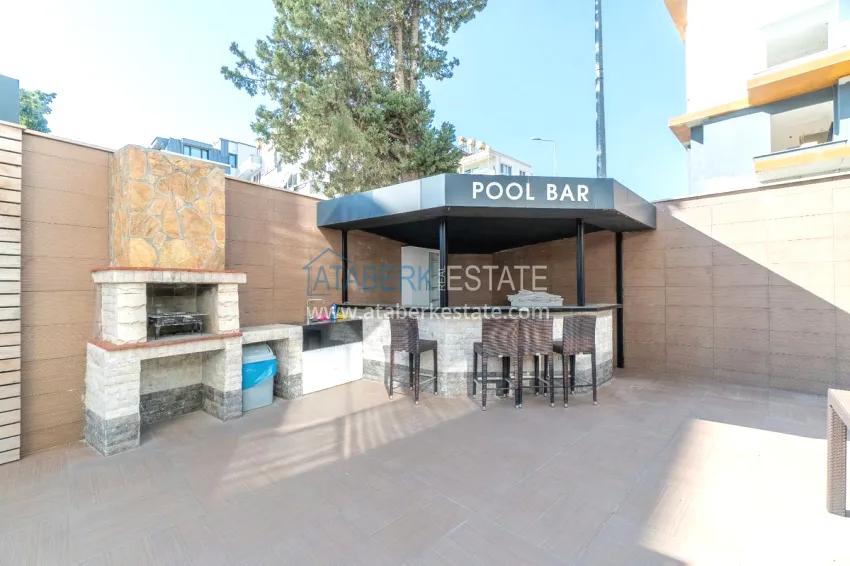 2+1 penthouse duplex with furniture in an area open to residence permits, Alanya center 7