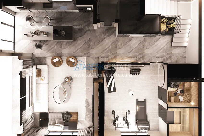 Buy cheap Stylish project at the final stage of construction in Alanya, Kestel district 2