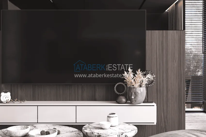 Purchase Stylish project at the final stage of construction in Alanya, Kestel district 10