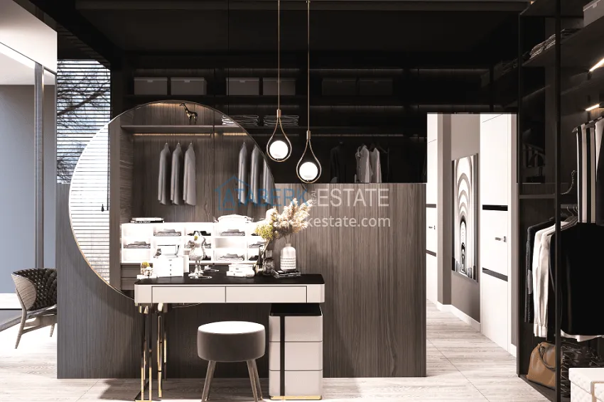 Purchase Stylish project at the final stage of construction in Alanya, Kestel district 14