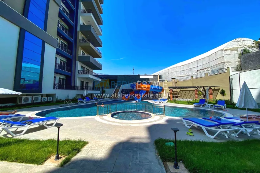One-bedroom apartment for rent in a hotel-type complex — Alanya, Mahmutlar A6 7