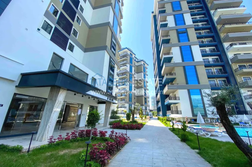 One-bedroom apartment for rent in a hotel-type complex — Alanya, Mahmutlar A6 11