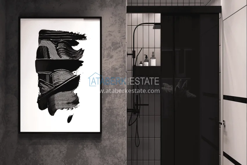 Purchase Stylish project at the final stage of construction in Alanya, Kestel district 3