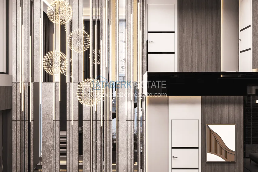 Purchase Stylish project at the final stage of construction in Alanya, Kestel district 20