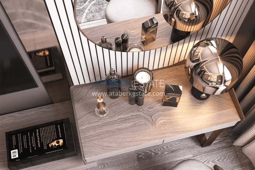 Purchase Stylish project at the final stage of construction in Alanya, Kestel district 26