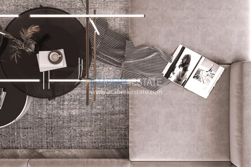 Purchase Stylish project at the final stage of construction in Alanya, Kestel district 44