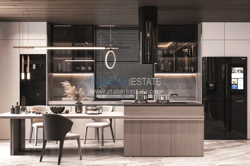 Purchase Stylish project at the final stage of construction in Alanya, Kestel district 49