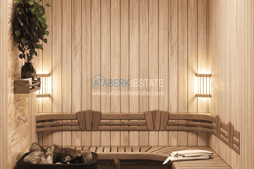 Purchase Stylish project at the final stage of construction in Alanya, Kestel district 51