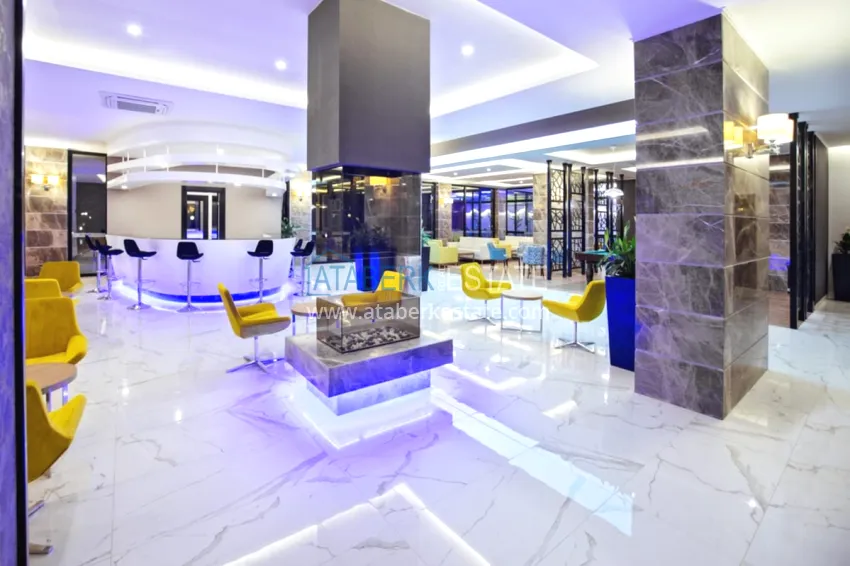 1 + 1 apartment furnished in a premium complex, Tosmur area - Alanya 12